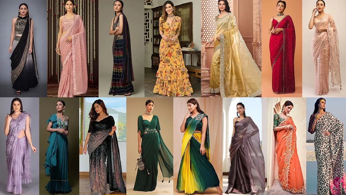 Saree draping by StarBridals Hyderabad